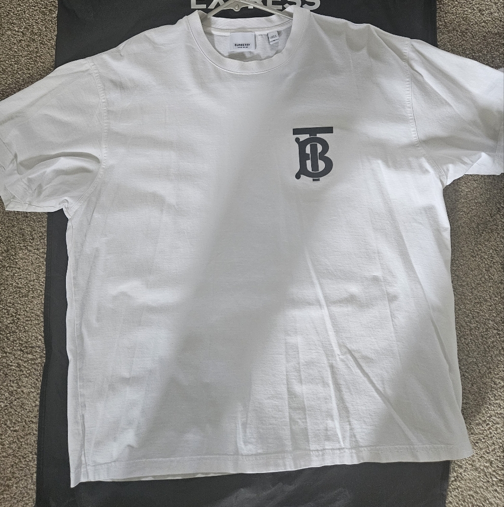 Burberry White T-Shirt for Men